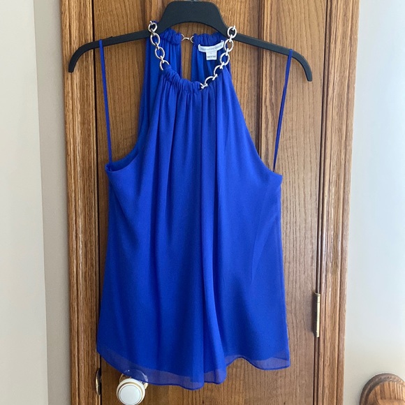 nwt diane von furstenberg silk top - Picture 4 of 7